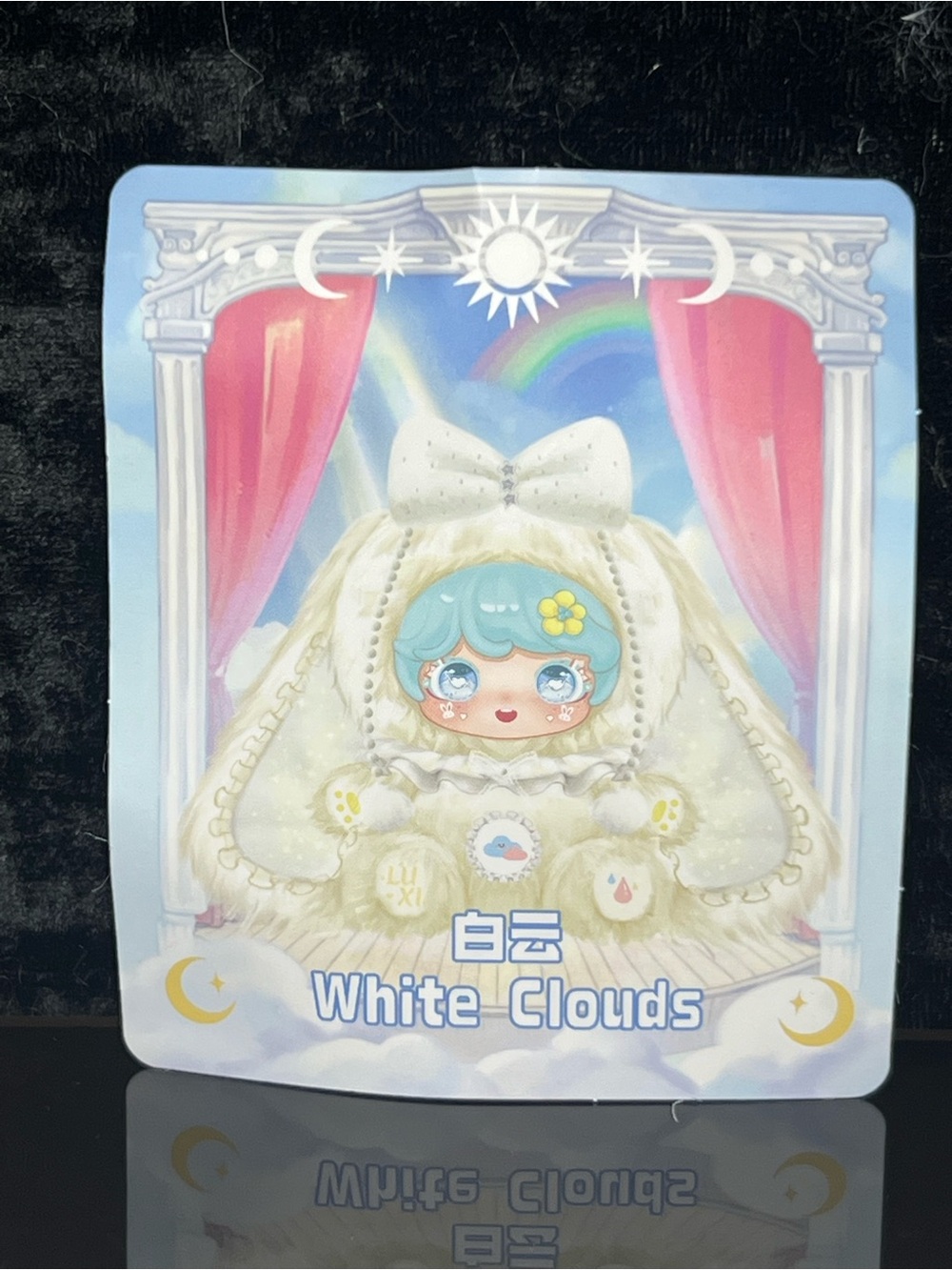 Luxi 2nd Generation White Clouds Plush Doll Bunny Rabbit Collectible 800% - Picture 9 of 10
